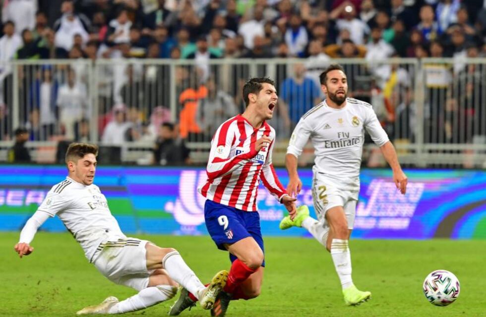 Valverde fue suspendido por una fecha por la patada a Morata en la Supercopa de España