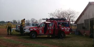 Los equipos jujeños se sumaron a la lucha contra el fuego en Bolivia