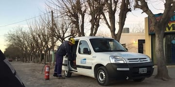 Los operarios de Ecogas llegaron el martes por la noche y retiraron todos los medidores\u002E