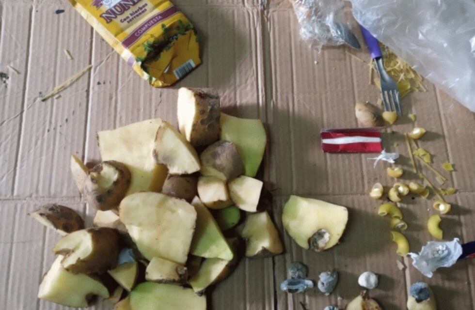 Intentaron ingresar droga al penal de Federal en papas y paquetes de fideos