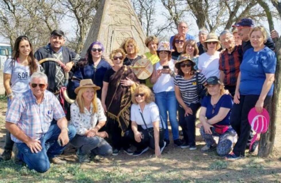 Docentes pampeanos hicieron un recorrido intercultural por lugares de raíces aborígenes