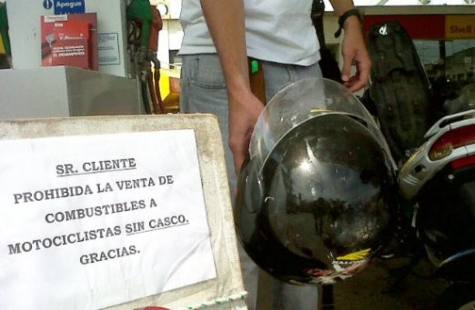En San Francisco, sin casco, no habrá nafta para motociclistas