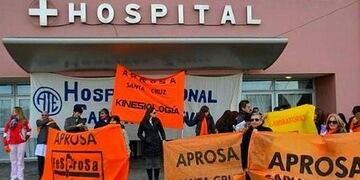 protesta de APROSA (archivo)