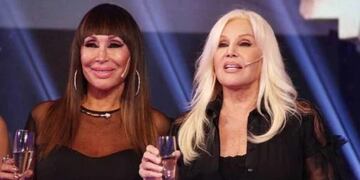 Moria Casán criticó a Susana Giménez por una frase sobre los pobres: "Está en otro sistema solar"