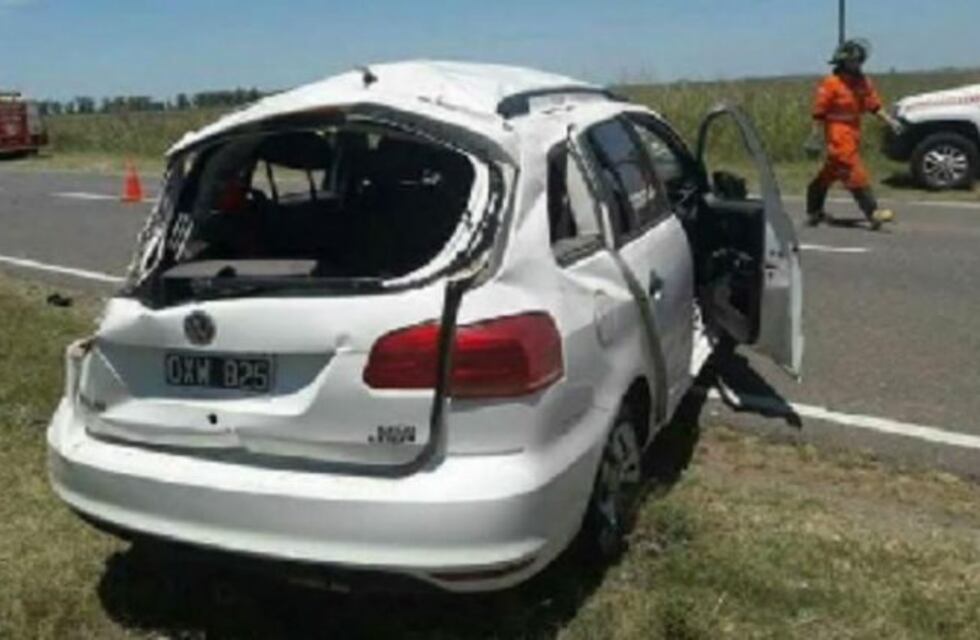 Murió un niño al volcar un auto en el sureste de Córdoba