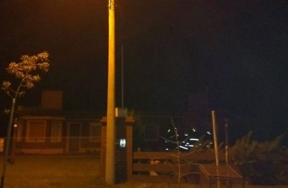 Incendio de viviendas en la localidad balnearia de Pehuen Co