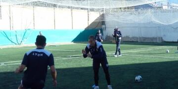 José Pepe Romero se puso al mando de Independiente Rivadavia este miércoles por la mañana\u002E