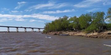 Ambos nadadores estaban en el parador Isla Verde\u002E (Fernando Lencina)