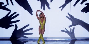 Britney Spears performs during the 2016 MTV Video Music Awards in New York, U\u002ES\u002E, August 28, 2016\u002E REUTERS/Lucas Jackson TPX IMAGES OF THE DAY nueva york eeuu Britney Spears entrega premios mtv 2016 a la musica premio a los video videos de musica musicos invitados