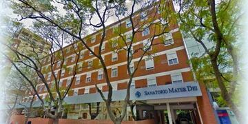 El Sanatorio Mater Dei, donde se encuentra internada la Chiqui.