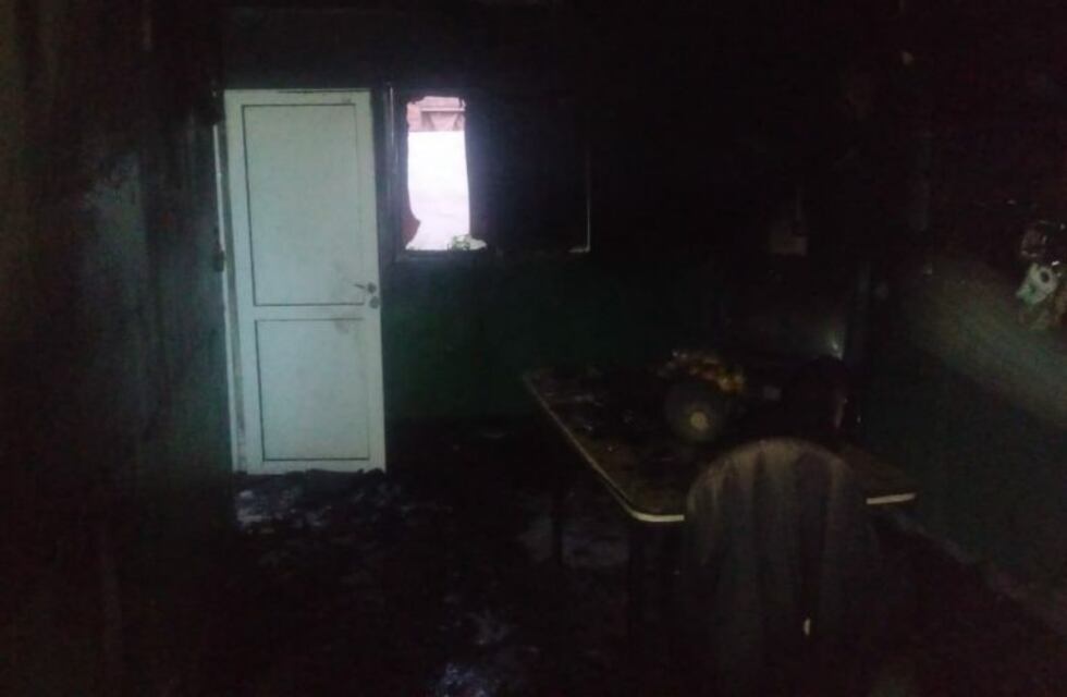 Un presunto incendio accidental terminó con la vida de un hombre de 65 años que vivía solo