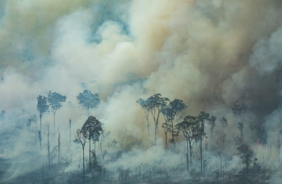 Llega a Misiones el humo del Amazonas