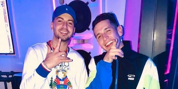 Justin Quiles y lenny Tavarez (Instagram/@jquiles)