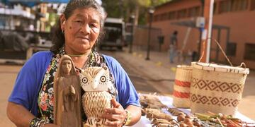 La feria fue un éxito, se realizó además en el evento espectáculos folclóricos para los presentes.