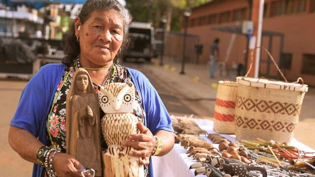 La feria fue un éxito, se realizó además en el evento espectáculos folclóricos para los presentes.
