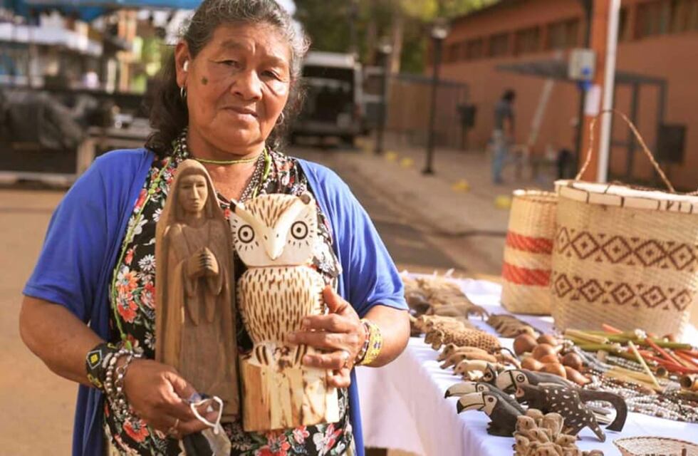 La feria Guaraní “Tembiapo” fue un éxito este fin de semana en Iguazú