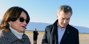 Visia de Macri a Catamarca, recibido por Lucia Corpacci