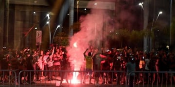 Independiente le exigió a Conmebol que sancione a Flamengo por los incidentes\u002E