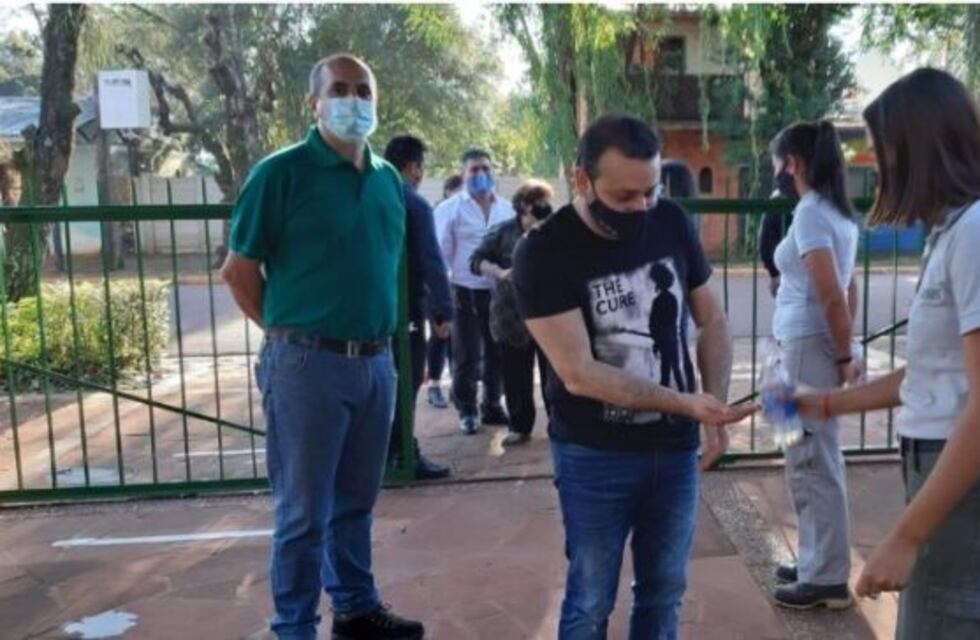 Con la presencia del gobernador Oscar Herrera Ahuad se reabrieron las Ruinas de San Ignacio para residentes locales