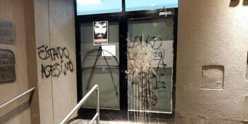 Así quedó la sede de Uepc\u002E