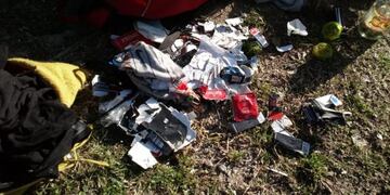 Evidencia en el caso de grooming (crédito: El día)