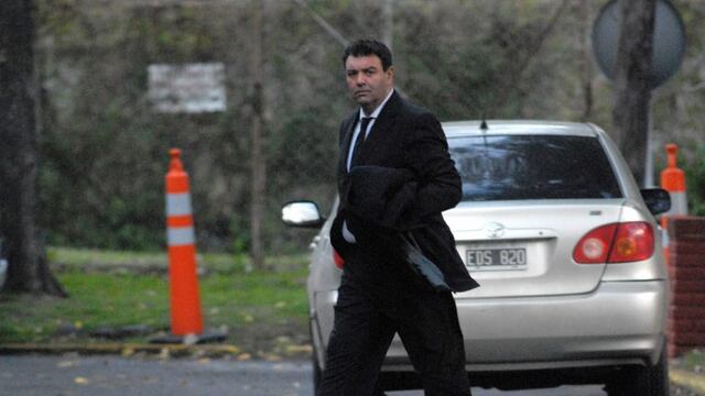 BUENOS AIRES, 12/06/2014 EL JUEZ ARIEL LIJO LLEGA A LOS TRIBUNALES DE COMODORO PY. FOTO:DYN/ALBERTO RAGGIO. buenos aires ariel lijo llegada tribunales causa ciccone testigo declara en comodoro py juez de la causa