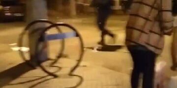 Celebración callejera terminó a los tiros en Año Nuevo