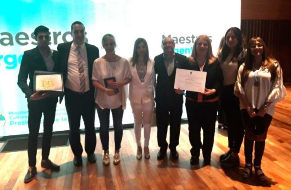 Una escuela cordobesa recibió el Premio Maestros Argentinos 2018