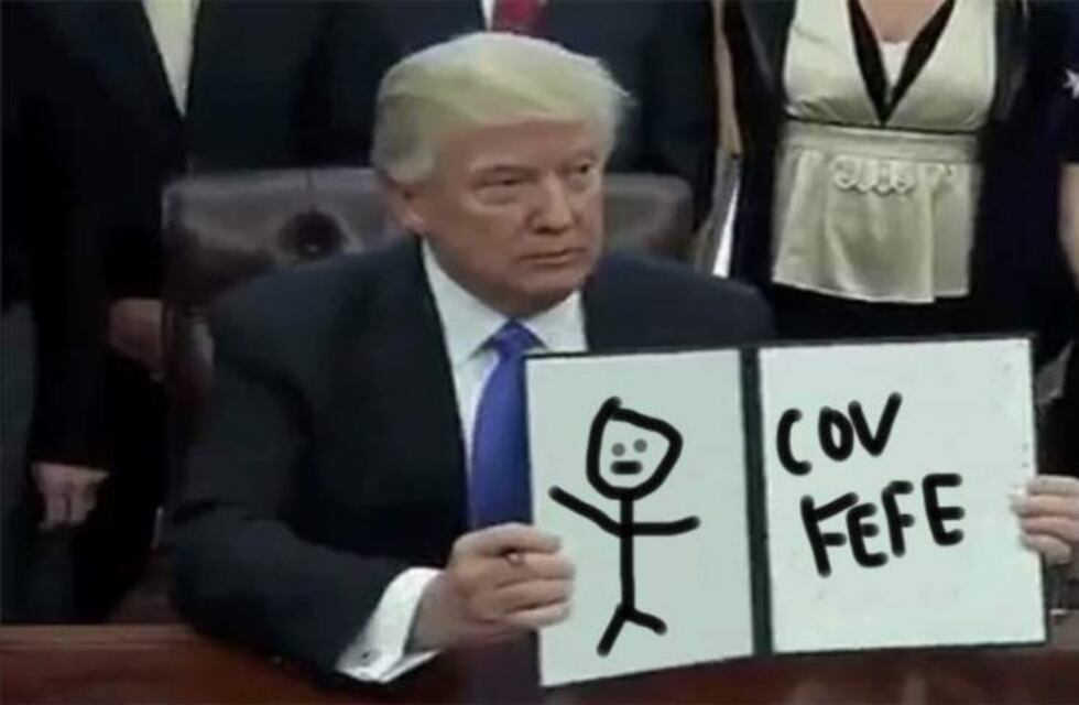 Donald Trump quiso tuitear, se equivocó y las redes estallan de memes