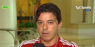 Marcelo Gallardo habló sobre su continuidad en River\u002E