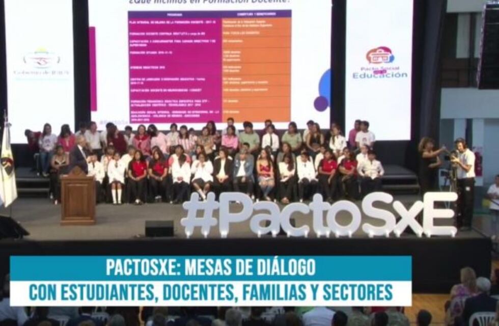 Presentaron los alcances del Pacto Social por la Educación y anuncian inversión millonaria