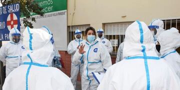 Personal de Salud recorrió Villa Parque (APN)