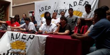 Dirigentes de la Intersindical de Jujuy