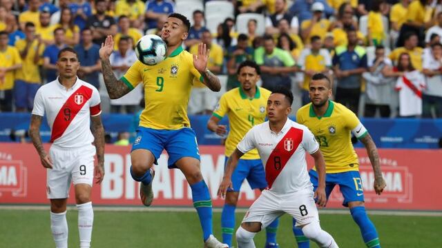 Brasil y Perú disputaron la última final de la Copa América.