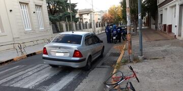 Accidente en Calle Bavio y Libertad