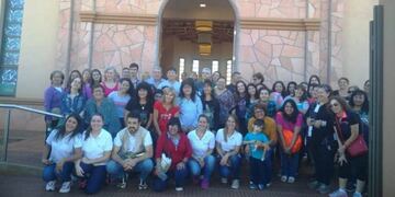 El recorrido de las 7 iglesias de regreso a la Plaza 9 de Julio de Posadas\u002E (MisionesOnline)