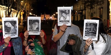 Marcha en contra del gatillo fácil San Miguel del Monte\u002E (Foto: Rolando Andrade Stracuzzi/Clarín)