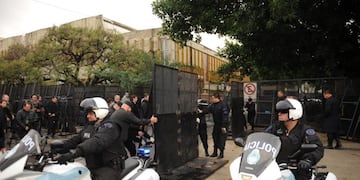 Comienza el juicio a Cristina Fernández de Kirchner en los tribunales federales de Comodoro Py (Foto: Federico López Claro)