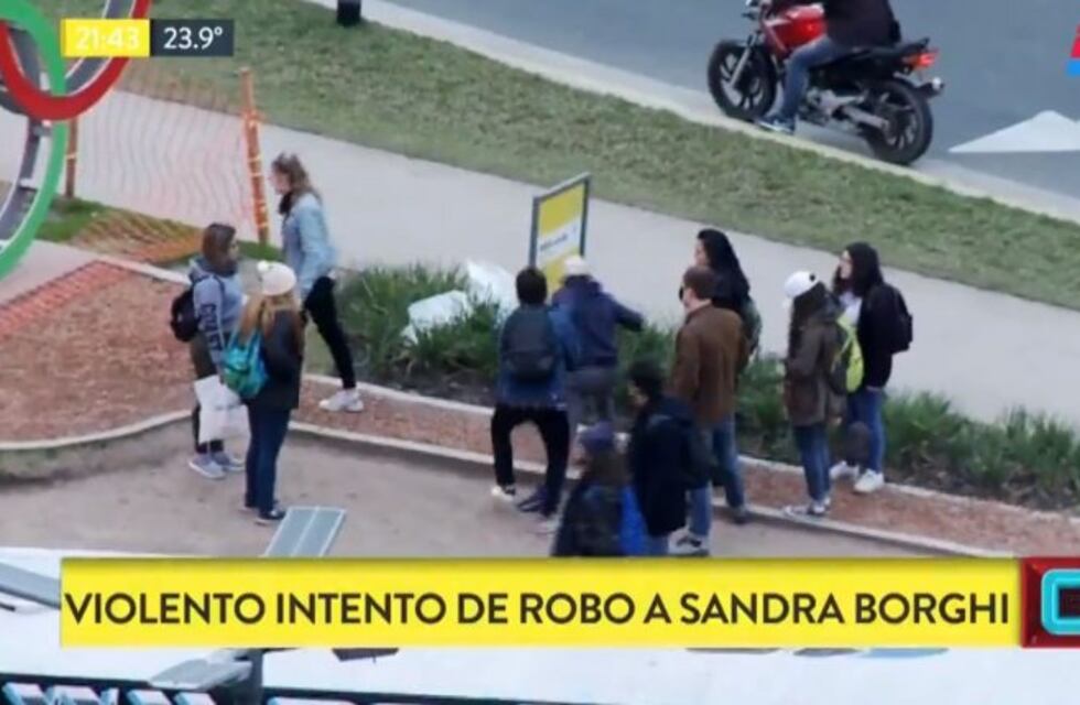 Violento intento de robo a una periodista de TN en plena avenida 9 de Julio