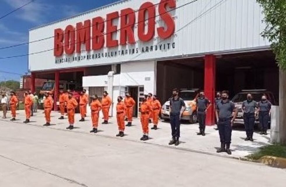 El toque de sirena por las victimas de accidentes de transito también se escuchó en Arroyito