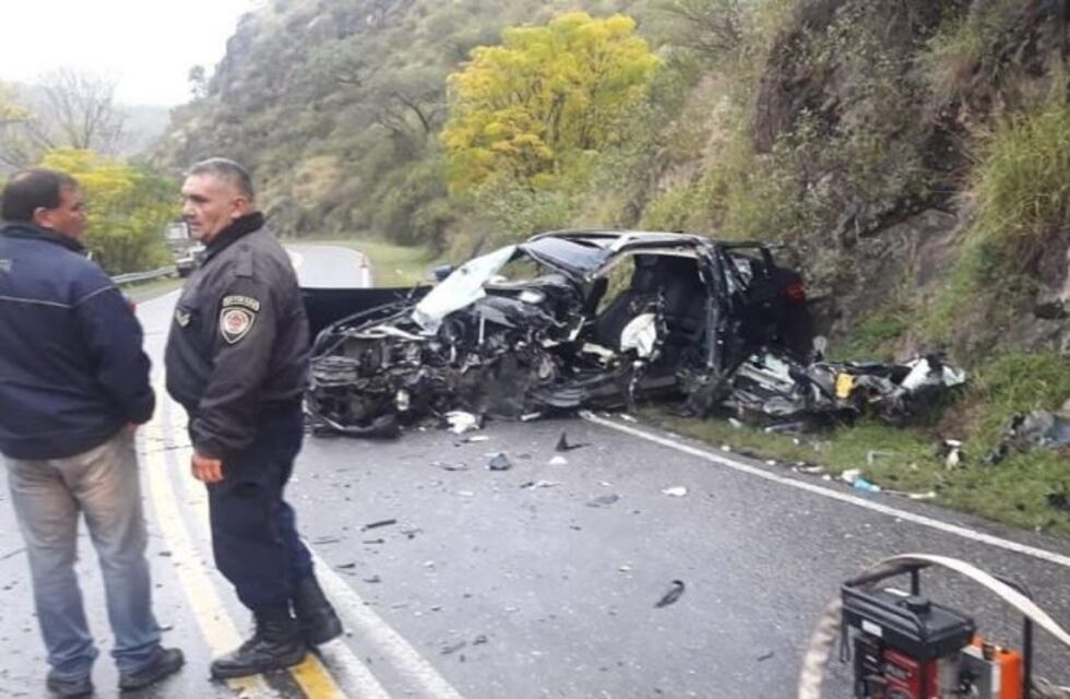 Un hombre murió en La Calera por un violento choque