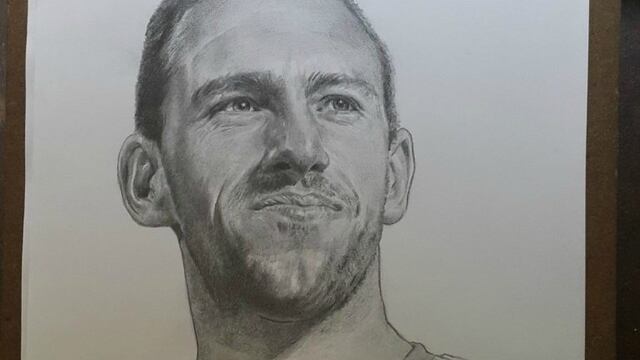 Dibujo de Maxi Rodru00edguez en lu00e1piz