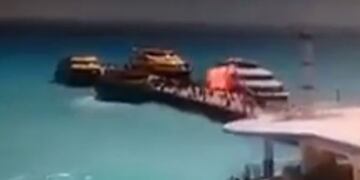 Explotó un ferry en Méxi y varias personas resultaron heridas\u002E