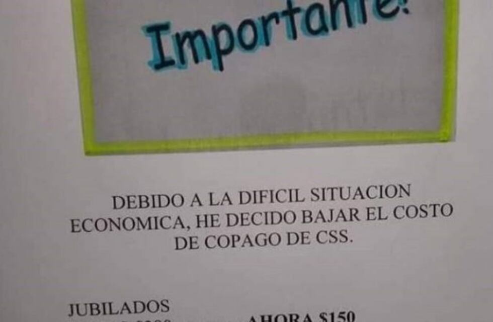 Perito Moreno: médico baja el precio de la consulta