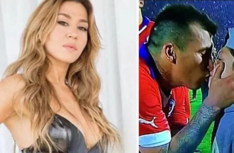 Jimena Barón y Jorge Rial, indignados con Gary Medel porque le dio un beso en la boca a su hijo