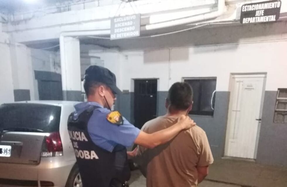Alta Gracia: quedó detenido por violar una orden de restricción