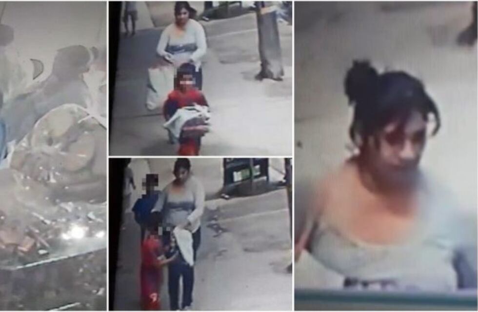 Mandó a robar a sus hijos pequeños y después los felicitó: todo quedó grabado