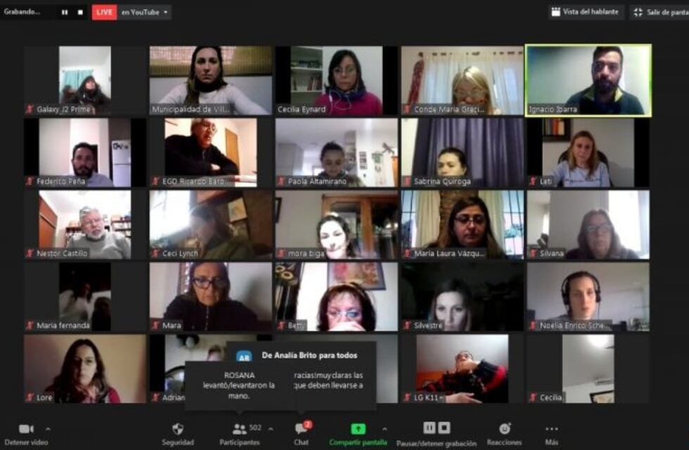 Más de 600 carlospacenses asistieron al encuentro virtual para aprender a restaurar los bosques nativos