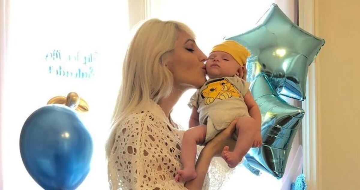 Festejo tres meses Salvador Uriel (Instagram)