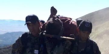 Así trasladaron al femicida de Bariloche\u002E